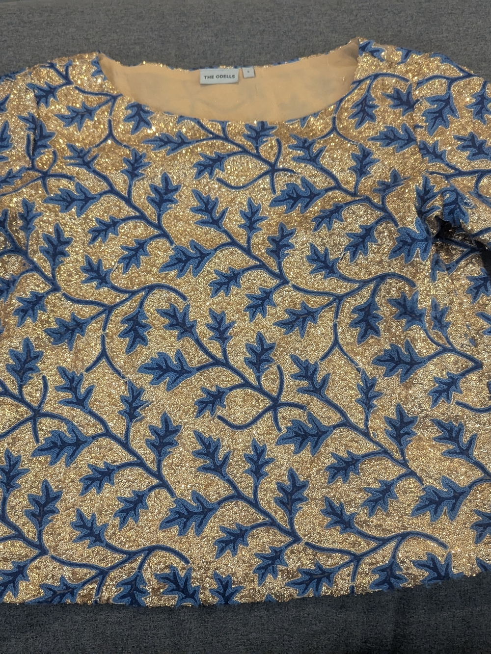 Anthropologie x The Odells Bianca Sequin Top - Picture 2 of 4